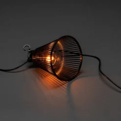 Lichtketting Biergarten uitbreiding kap zwart