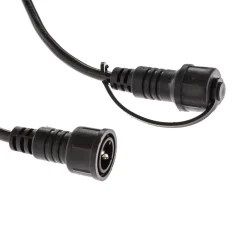 Lichtketting Girlanda IP44 zwart 15 m zonder lampjes