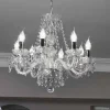 8-lichts kristallen kroonluchter HALE