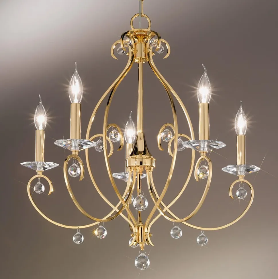 5-lichts kroonluchter CARAT