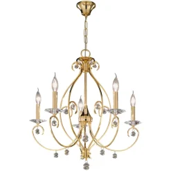 5-lichts kroonluchter CARAT