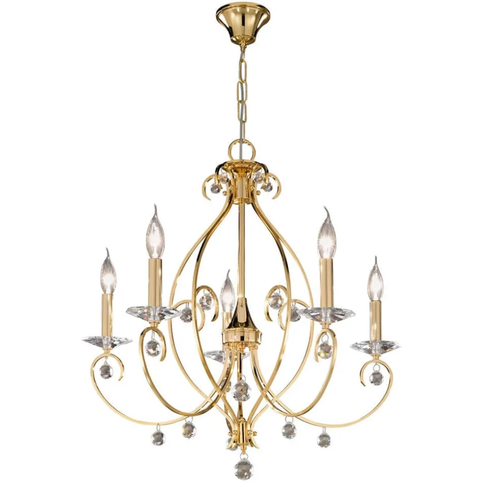 5-lichts kroonluchter CARAT