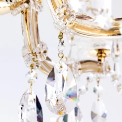 5-lichts kroonluchter TJURA, 60 cm