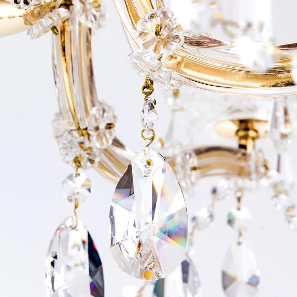 5-lichts kroonluchter TJURA, 60 cm