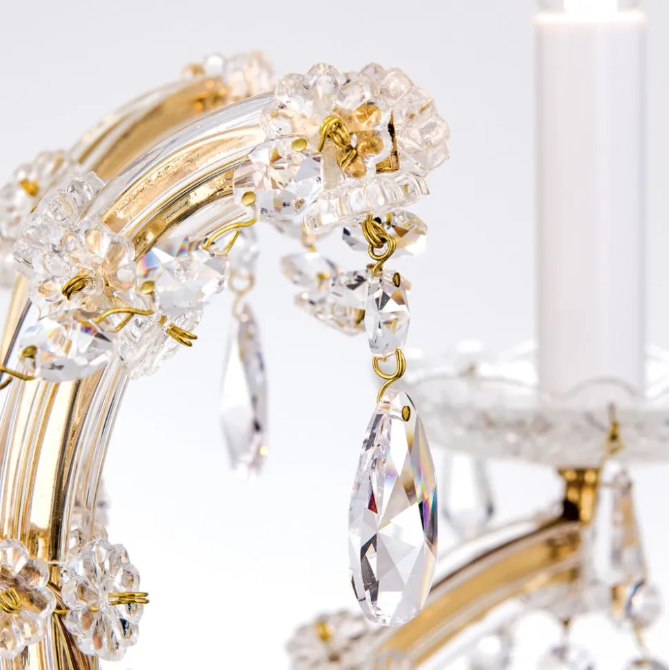 5-lichts kroonluchter TJURA, 60 cm