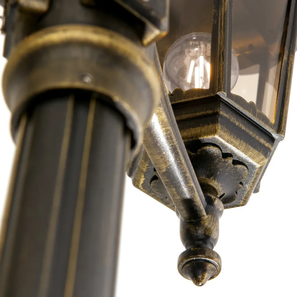 3-lichts lantaarnpaal Fabio, 255 cm