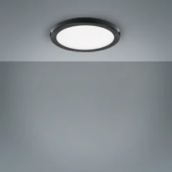 LIGHTME LED inbouwlamp Aqua Plano IP44 zwart