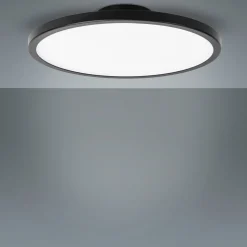 LightMe LED plafondlamp Aqua Ø 30,2cm zwart