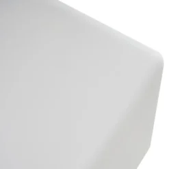 Lindby Accu-LED buitenlamp Cubara, RGB, kubus, kunststof