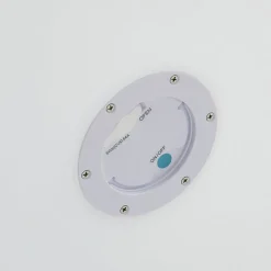 Lindby Accu-LED buitenlamp Cubara, RGB, kubus, kunststof