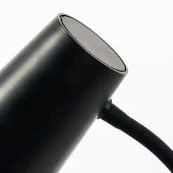 Lindby Ailina LED tafellamp, klemvoet, zwart