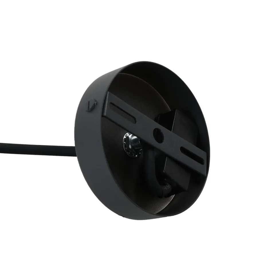 Lindby Alaida buiten hanglamp, stompe kegel, wit