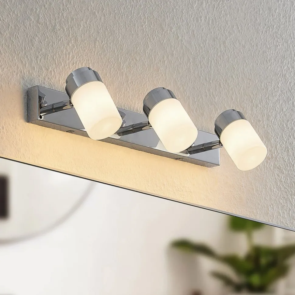 Lindby Alimari plafondspot, chroom, lang