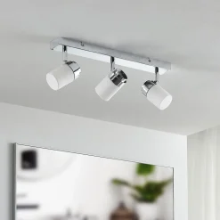Lindby Alimari plafondspot, chroom, lang
