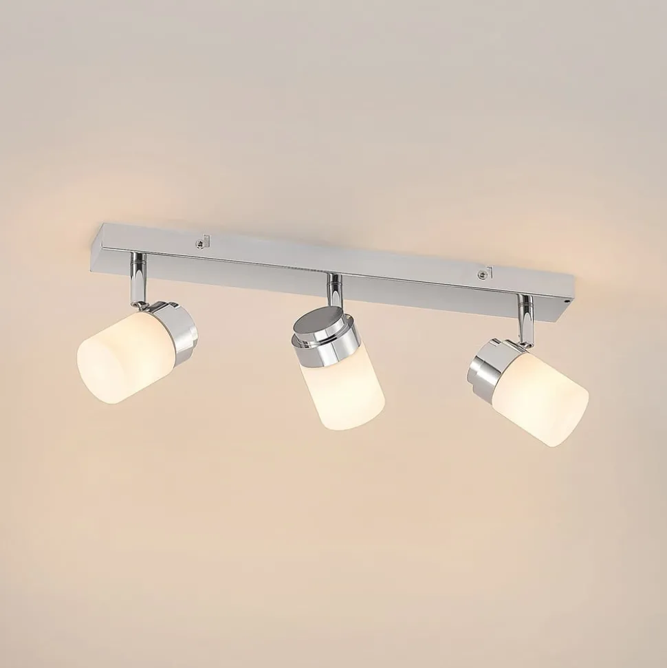 Lindby Alimari plafondspot, chroom, lang