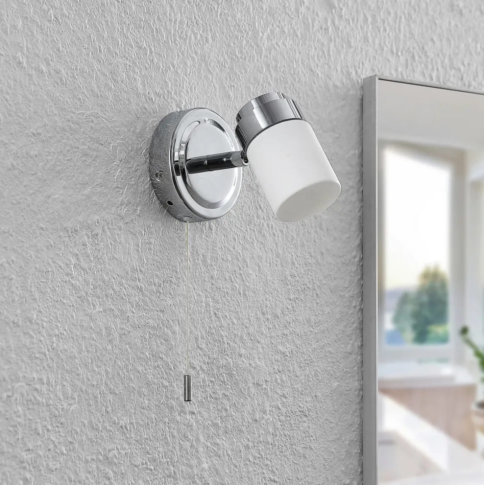 Lindby Alimari wandlamp, chroom