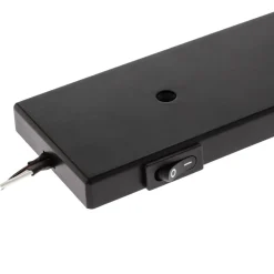 Lindby Amaryll LED meubelverlichting, set van 3, zwart