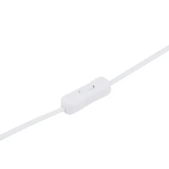 Lindby Andriana tafellamp, groen/wit, glas, Ø 15 cm