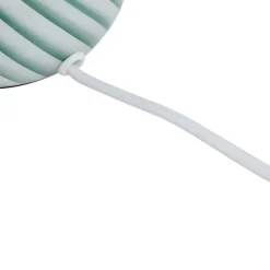 Lindby Andriana tafellamp, groen/wit, glas, Ø 15 cm