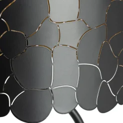 Lindby Aralena vloerlamp, zwart/goud, hoogte 143,5 cm