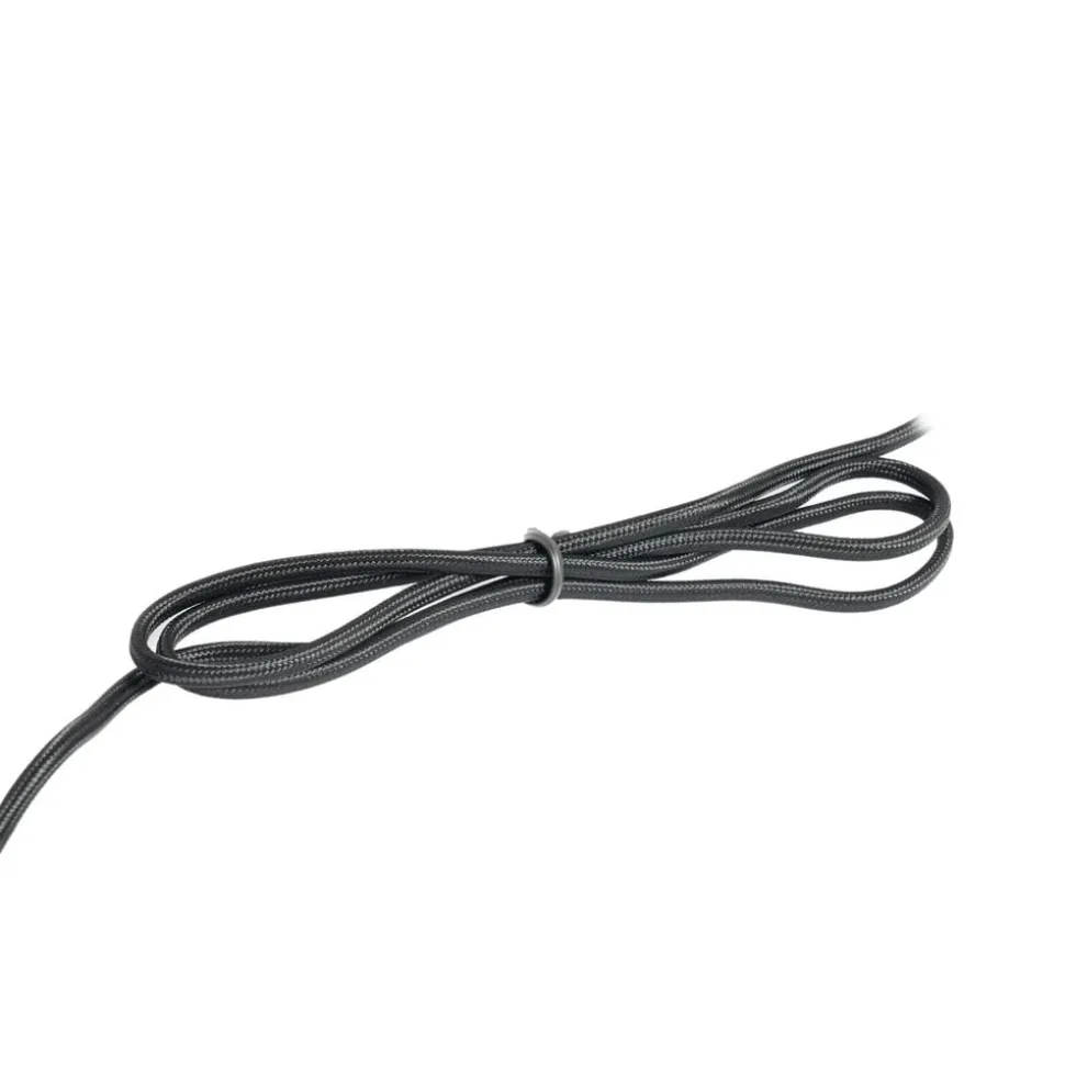 Lindby Aralena vloerlamp, zwart/goud, hoogte 143,5 cm