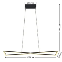 Lindby Arischa LED hanglamp