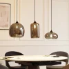 Lindby Arloris hanglamp met 3 rookglazen kappen