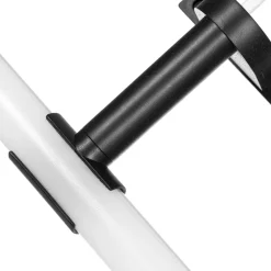 Lindby Arwyn LED spiegellamp, zwart