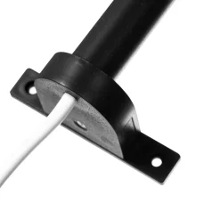 Lindby Arwyn LED spiegellamp, zwart