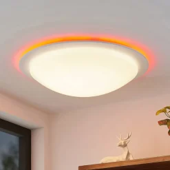 Lindby Aurela LED plafondlamp CCT RGB Ø 58,5 cm