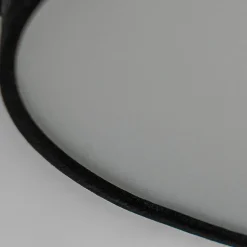 Lindby Ayvira plafondlamp, zwart, zilver