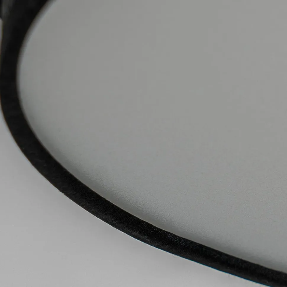 Lindby Ayvira plafondlamp, zwart, zilver