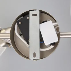 Lindby badkamer wandlamp Kara, 31 cm, 2-lamps, glas, IP44, G9