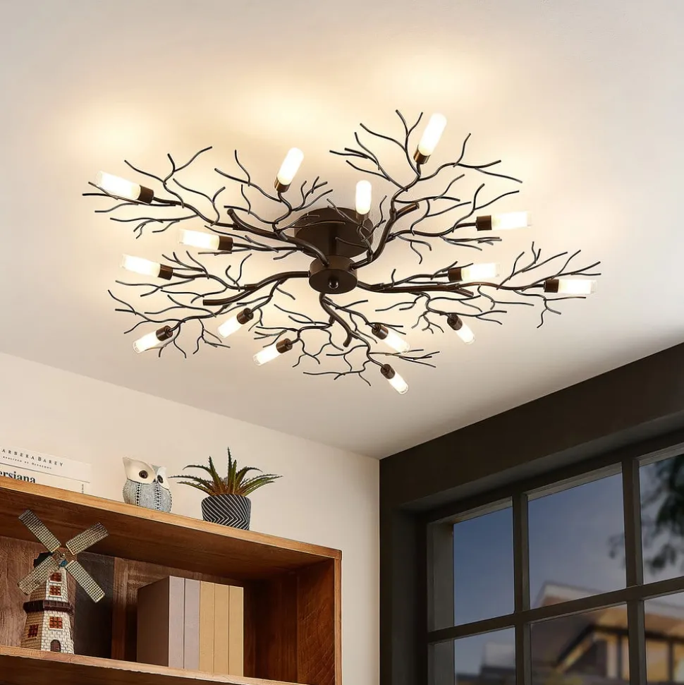 Lindby Bigna plafondlamp, 15-lamps