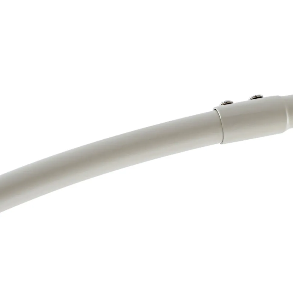 Lindby booglamp Valdorin, beige, papier, 195 cm, IP20