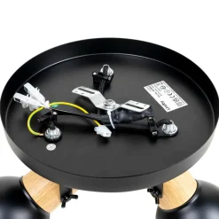 Lindby Bosko spot, 3-lamps, rond