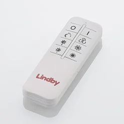 Lindby Bovia LED plafondlamp, CCT, dimbaar, nikkel