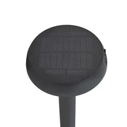 Lindby Brinca grondspies lamp op zonne-energie, zwart, PC, sensor