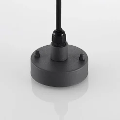 Lindby buiten hanglamp Filimon, antraciet, 22 cm, IP44, E27