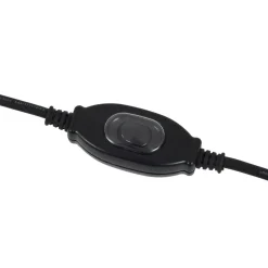 Lindby buiten vloerlamp Taryn, bruin, kunststof, IP44 172cm