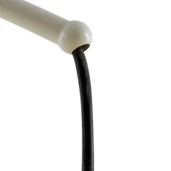 Lindby buiten vloerlamp Valdorin, beige, 199 cm, IP44