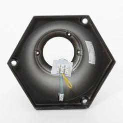 Lindby buitenlamp Daphne, 220 cm, zwart, E27, IP44