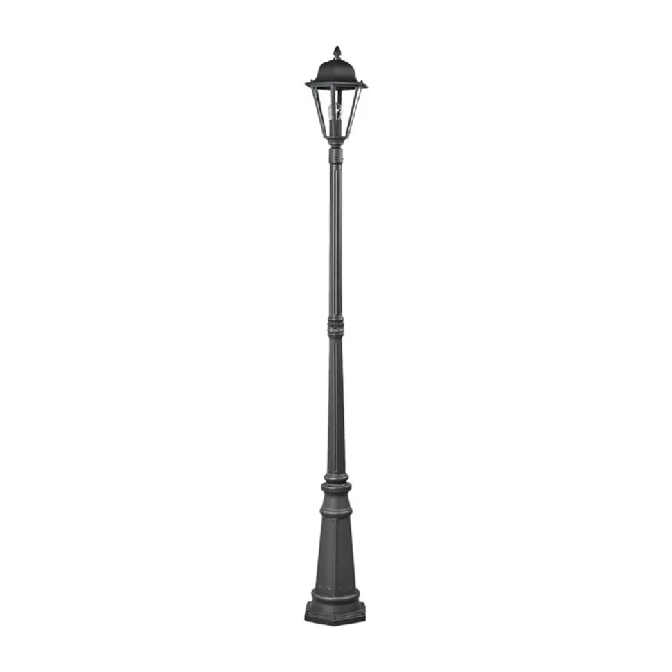 Lindby buitenlamp Edana, 211 cm, antraciet, E27, IP44