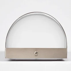 Lindby buitenwandlamp Alvin, 26 cm, roestvrij staal, IP44, E27