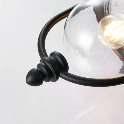 Lindby buitenwandlamp Clint, hangend, zeewaterbestendig, E27