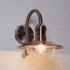 Lindby buitenwandlamp Damion, 30 cm, roestvrij staal, E27, IP44