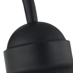 Lindby buitenwandlamp Filip, zwart, 30 cm, E27, IP44