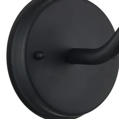 Lindby buitenwandlamp Filip, zwart, 30 cm, E27, IP44