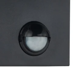 Lindby buitenwandlamp Gelso, aluminium, 15 cm, GU10, sensor