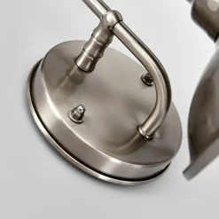 Lindby buitenwandlamp Gwendolyn, grijs, roestvrij staal, 26cm